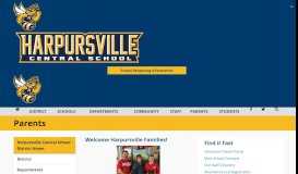 
							         Parents - Harpursville Central School District								  
							    