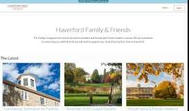
							         Parents - Haverford College								  
							    
