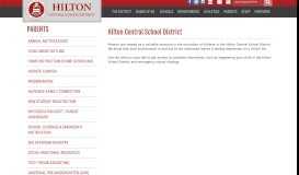 
							         Parents - Hilton Central School District								  
							    