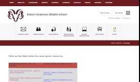 
							         Parents / Homepage - Anderson School District Five								  
							    