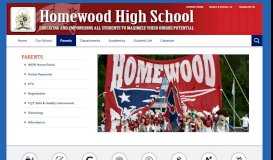 
							         Parents / Homepage - Homewood City Schools								  
							    