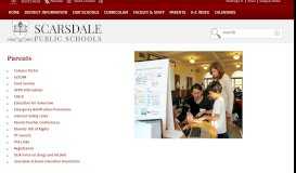 
							         Parents / HomePage - Scarsdale Schools								  
							    