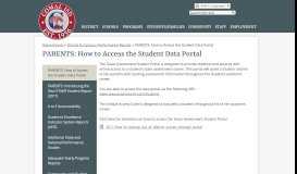 
							         PARENTS: How to Access the Student Data Portal - Comal ISD								  
							    