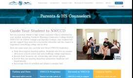 
							         Parents & HS Counselors - NWCCD - Sheridan College								  
							    