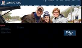 
							         Parents | Kent School								  
							    