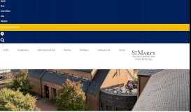 
							         Parents Landing Page | St. Marys College of Maryland								  
							    