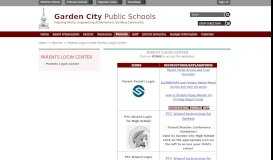 
							         Parents Login Center - Garden City - Garden City Public Schools								  
							    