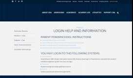 
							         Parents Login - Christian Brothers Academy | Christian Brothers ...								  
							    