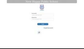 
							         Parent's Login - New Happy Public School								  
							    