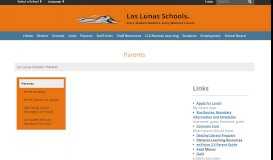 
							         Parents - Los Lunas Schools								  
							    