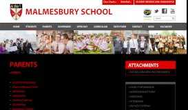 
							         Parents - Malmesbury School								  
							    