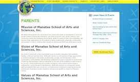 
							         Parents - Manatee School of Arts & Sciences								  
							    