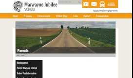 
							         Parents - Marwayne Jubilee School | Buffalo Trail Public Schools ...								  
							    