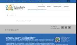 
							         Parents - My Child's Grades & Scores | Okaloosa County School District								  
							    