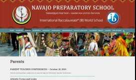 
							         Parents | Navajo Preparatory School - Farmington								  
							    