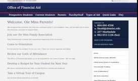
							         Parents - Office of Financial Aid - University of Mississippi								  
							    