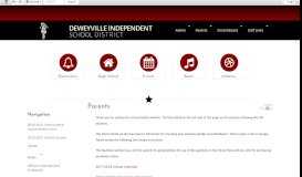 
							         Parents • Page - Deweyville ISD								  
							    