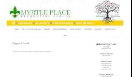 
							         Parent's Page - Myrtle Place - Google Sites								  
							    