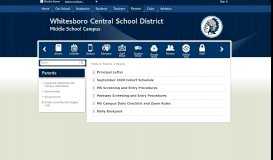 
							         Parents / Parent Portal - Whitesboro Central School District								  
							    