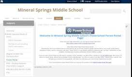 
							         Parents / Parent Portal - Winston-Salem/Forsyth County Schools								  
							    