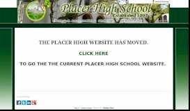 
							         PARENTS - Placer High: Home of the Hillmen								  
							    