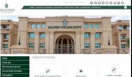 
							         Parents Portal | Malvern College Egypt								  
							    