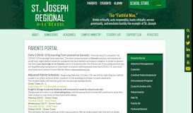 
							         Parents Portal - Miscellaneous - Saint Joseph Regional School								  
							    