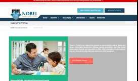 
							         Parent's Portal - Nobel International School								  
							    