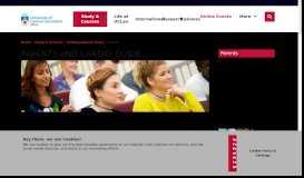 
							         Parents Portal | Study at UCLan | University of Central Lancashire								  
							    