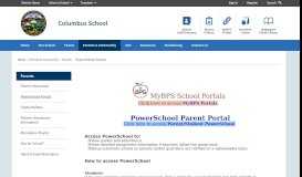 
							         Parents / PowerSchool Portals - Bridgeport Public Schools								  
							    