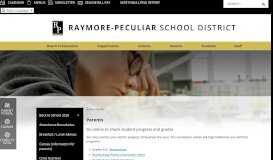 
							         Parents | Raymore-Peculiar SD - Official Website								  
							    