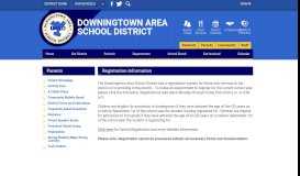 
							         Parents / Registration - Downingtown Area School District								  
							    