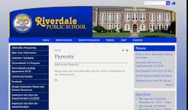 
							         Parents | Riverdale Public School								  
							    