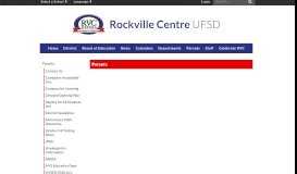 
							         Parents - Rockville Centre UFSD								  
							    