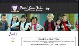 
							         Parents | Royal Live Oaks Academy Charter School								  
							    