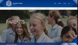 
							         Parents - Sacred Heart College Geelong								  
							    