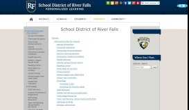 
							         Parents - School District of River Falls - School District of River Falls								  
							    