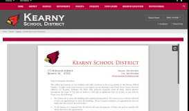 
							         Parents / School Entry Access Procedures - Kearny School District								  
							    