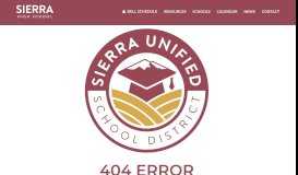 
							         Parents - Sierra High School - Sierra Unified School District								  
							    