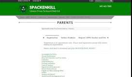 
							         Parents - Spackenkill Union Free School District								  
							    