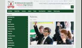 
							         Parents | St Edmund Arrowsmith Catholic High School								  
							    