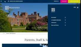 
							         Parents, Staff & Seniors | Benenden School | Independent Boarding ...								  
							    