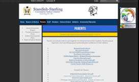 
							         Parents - Standish-Sterling Community School District								  
							    