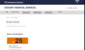 
							         Parents | Student Financial Services, UVA								  
							    