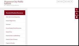 
							         Parents & Student Resources / School Hotlines - Poquoson City Public ...								  
							    