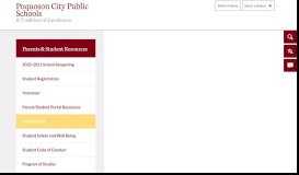
							         Parents & Student Resources / Student Fees - Poquoson City Public ...								  
							    