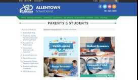 
							         Parents & Students - Allentown School District								  
							    