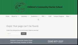 
							         Parents & Students — Children's Community Charter School - Paradise								  
							    