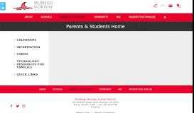
							         Parents & Students Home - Muskego-Norway Schools								  
							    