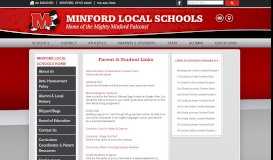 
							         Parents & Students - Minford Local Schools								  
							    